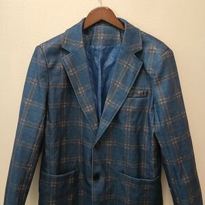 Burberry Tailored Wool Twill Blazer Mens Medium